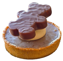 Tarte Choco Caramel Ourson